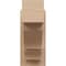 Ekena Millwork 5 1/2-in W x 12-in D x 12-in H Balboa Block Rough Cedar Woodgrain TimberThane Outlooker, Primed Tan OUTUR055X12X12BOA44RCPR - alternate 6